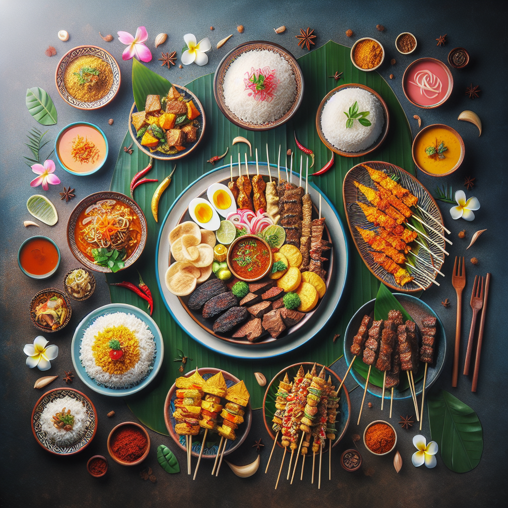 Kuliner Nusantara: Eksplorasi Visual Hidangan Khas Indonesia yang