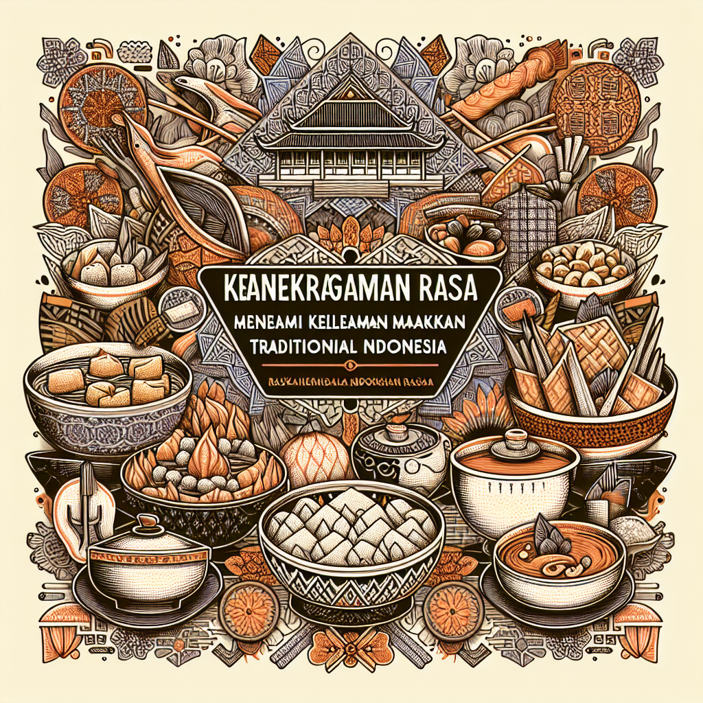 Keanekaragaman Rasa: Menyelami Keunikan Makanan Tradisional Indonesia dari