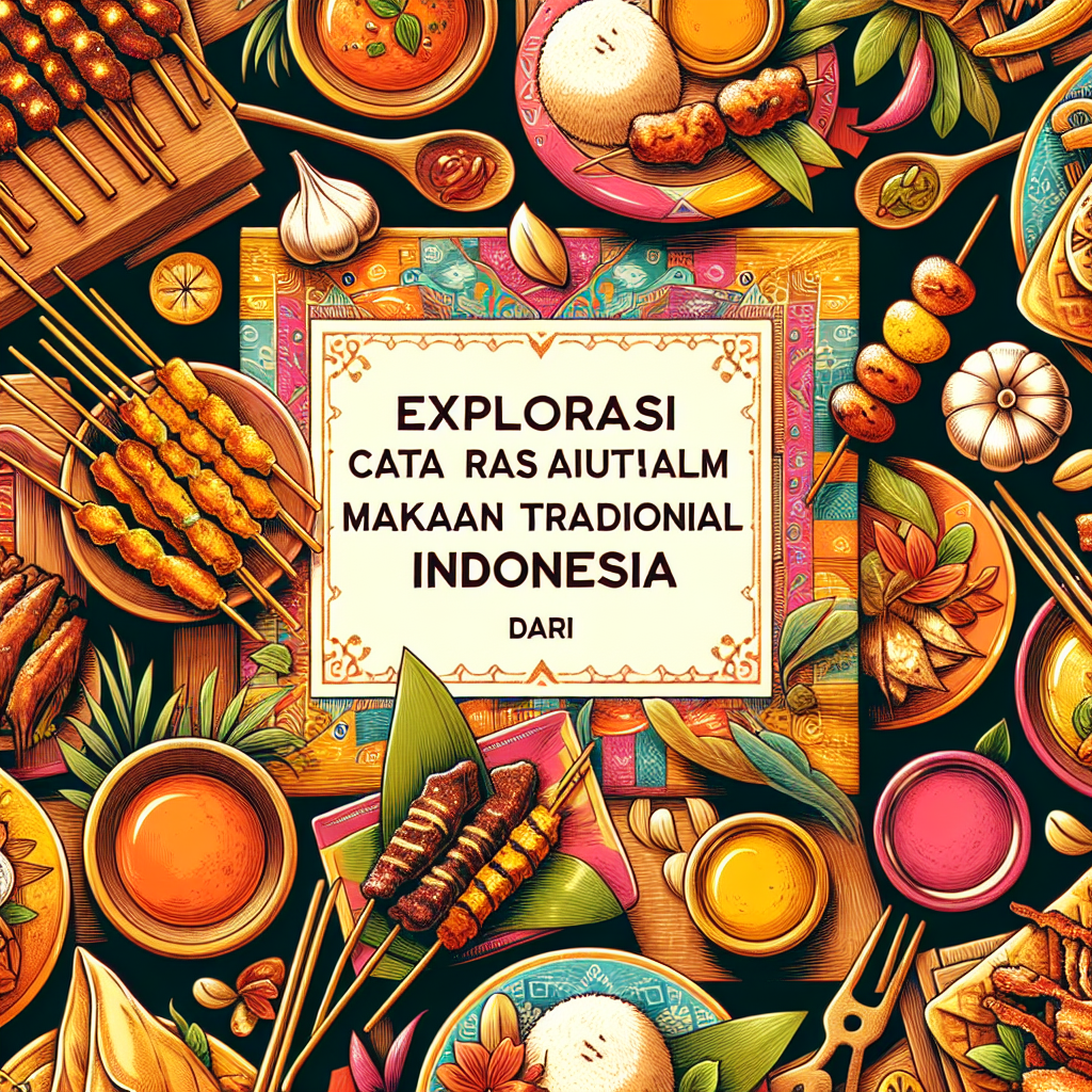 Eksplorasi Cita Rasa Autentik dalam Makanan Tradisional Indonesia: Dari