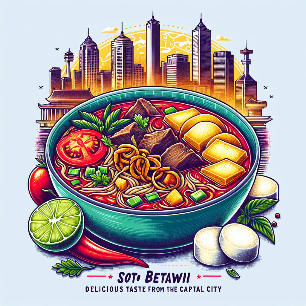 Resep Autentik Soto Betawi: Cita Rasa Lezat dari Ibu Kota