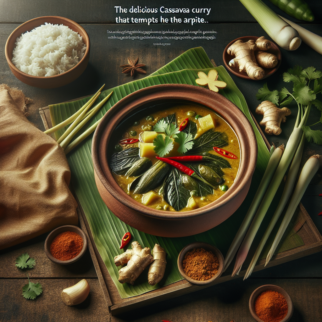 Lezatnya Resep Gulai Daun Singkong Tradisional yang Menggugah Selera